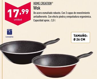 ALDI Home creation Wok oferta
