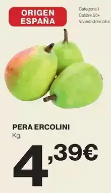 Hipercor Origen - pera ercolini oferta