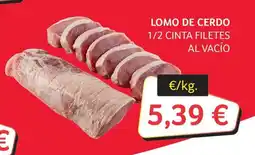 GM Cash & Carry Lomo de cerdo 1/2 cinta filetes al vacío oferta