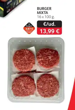 GM Cash & Carry Burger mixta oferta