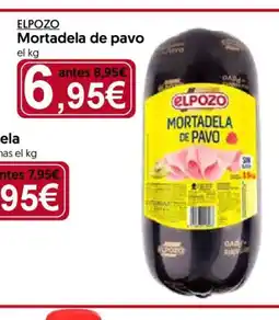 Hiper Usera ELPOZO Mortadela de pavo oferta