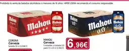 Hiper Usera MAHOU Cerveza oferta
