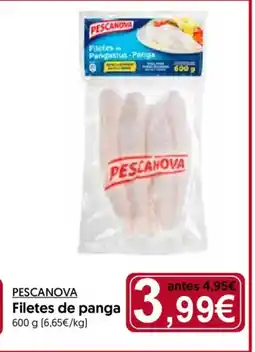 Hiper Usera PESCANOVA Filetes de panga oferta