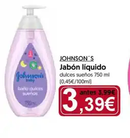 Hiper Usera JOHNSON'S Jabón líquido oferta