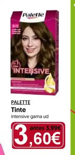 Hiper Usera PALETTE Tinte intensive gama oferta