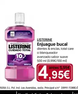 Hiper Usera LISTERINE Enjuague bucal oferta
