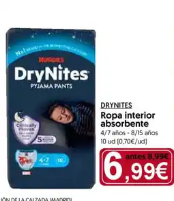 Hiper Usera DRYNITES Ropa interior absorbente oferta