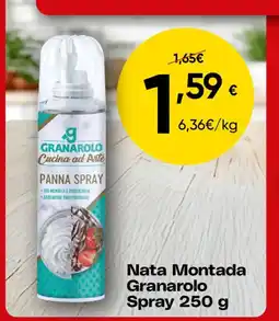 FROIZ Nata Montada Granarolo Spray oferta