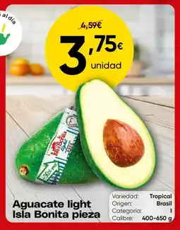 FROIZ Aguacate light Isla Bonita pieza oferta