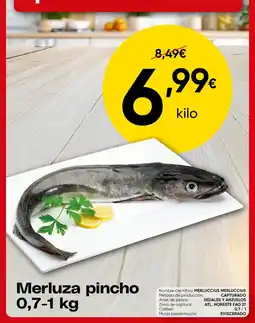 FROIZ Merluza pincho oferta
