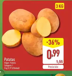 ALDI Patatas oferta