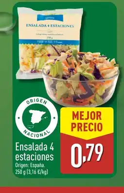 ALDI Ensalada 4 estaciones oferta