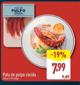 ALDI Pata de pulpo cocida oferta