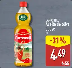 ALDI CARBONELL Aceite de oliva suave oferta