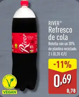 ALDI RIVER Refresco de cola oferta