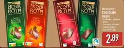 ALDI MOSER ROTH Chocolate negro oferta