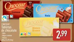 ALDI CHOCEUR Tabletas de chocolate oferta
