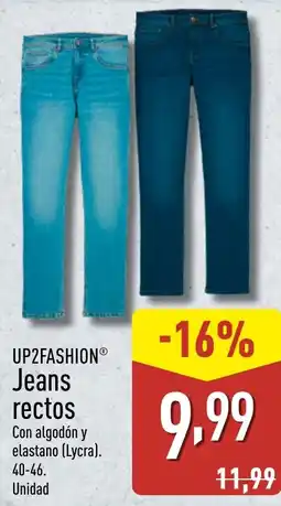 ALDI UP2FASHION Jeans rectos oferta