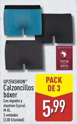 ALDI UP2FASHION Calzoncillos bóxer oferta
