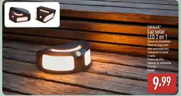 ALDI CASALUX Luz solar LED 2 en 1 oferta