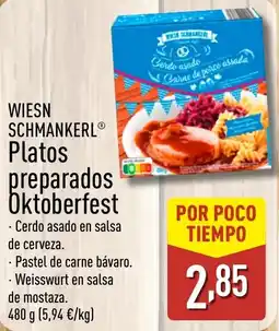 ALDI WIESN SCHMANKERL Platos preparados Oktoberfest oferta