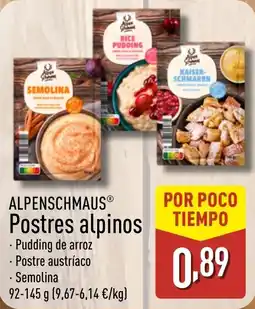 ALDI ALPENSCHMAUS Postres alpinos oferta
