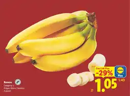Lidl Banana oferta