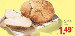Lidl Pan redondo oferta