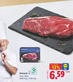 Lidl Entrecot oferta