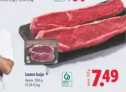 Lidl Lomo bajo oferta