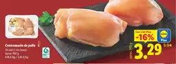 Lidl Contramuslo de pollo oferta