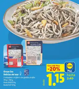 Lidl Ocean Sea Delicias del mar oferta