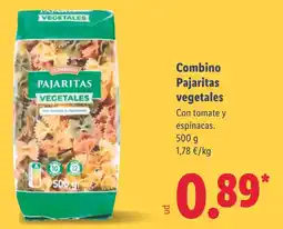 Lidl COMBINO Pajaritas vegetales oferta