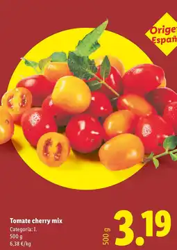 Lidl Tomate cherry mix oferta