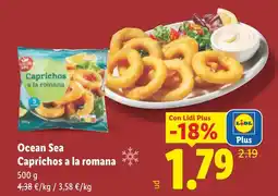 Lidl Ocean Sea Caprichos a la romana oferta