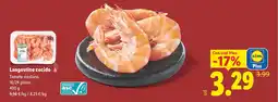 Lidl Langostino cocido oferta