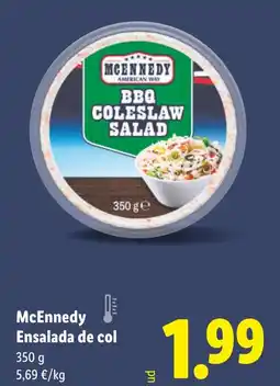 Lidl MCENNEDY Ensalada de col oferta