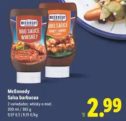 Lidl MCENNEDY Salsa barbacoa oferta