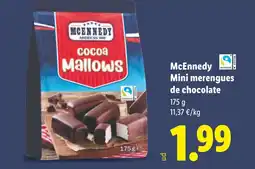Lidl MCENNEDY Mini merengues de chocolate oferta