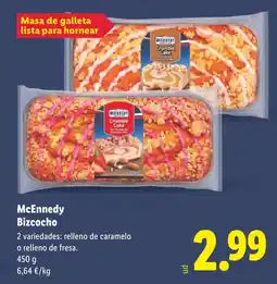 Lidl MCENNEDY Bizcocho oferta