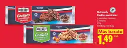 Lidl MCENNEDY Cookies americanas oferta