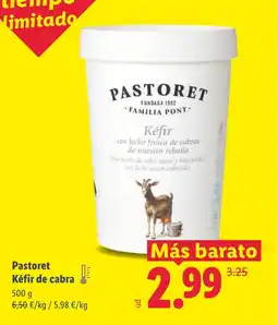 Lidl PASTORET Kéfir de cabra oferta