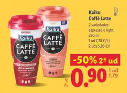 Lidl KAIKU Caffè Latte oferta