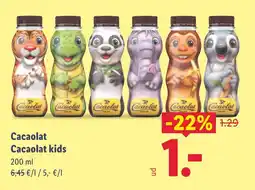 Lidl Cacaolat Cacaolat kids oferta