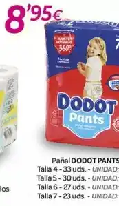 Alsara Supermercados Dodot - panal pants oferta