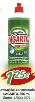 Alsara Supermercados Lagarto - lavavajillas concentrado oferta