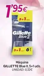 Alsara Supermercados Gillette - maquina blue 2 oferta