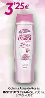 Alsara Supermercados Instituto español - colonia agua de rosas oferta