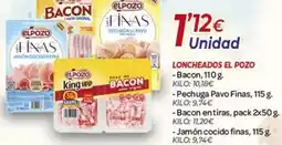 Alsara Supermercados Elpozo - loncheados oferta