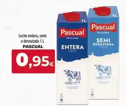 Spar Tenerife Pascual - leche entera, semi o desnatada oferta